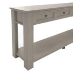 Console Table/Sofa Table with Storage Drawers and Bottom Shelf for Entryway Hallway - Image 14