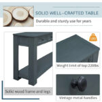 Console Table/Sofa Table with Storage Drawers and Bottom Shelf for Entryway Hallway - Image 24
