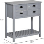 Coffee Bar Cabinet - 15.75D x 31.5W x 31.5H - Image 3