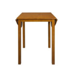 Wings Solid Wood Dining Room Drop Leaf Table - 39.25W x 23.25D x 29H - Image 2