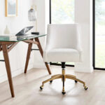 Discern Performance Velvet Office Chair - Image 8