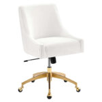 Discern Performance Velvet Office Chair - Image 9
