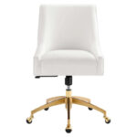Discern Performance Velvet Office Chair - Image 12