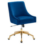 Discern Performance Velvet Office Chair - Image 16