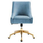 Discern Performance Velvet Office Chair - Image 40