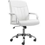 Contemporary PU Leather Executive Chair with High Back