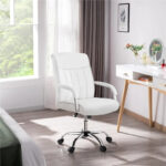 Contemporary PU Leather Executive Chair with High Back - Image 5