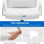 Contemporary PU Leather Executive Chair with High Back - Image 7