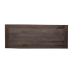 Conway 66-inch Industrial Wheeled Trestle Table - Mango Wood & Metal - Image 7