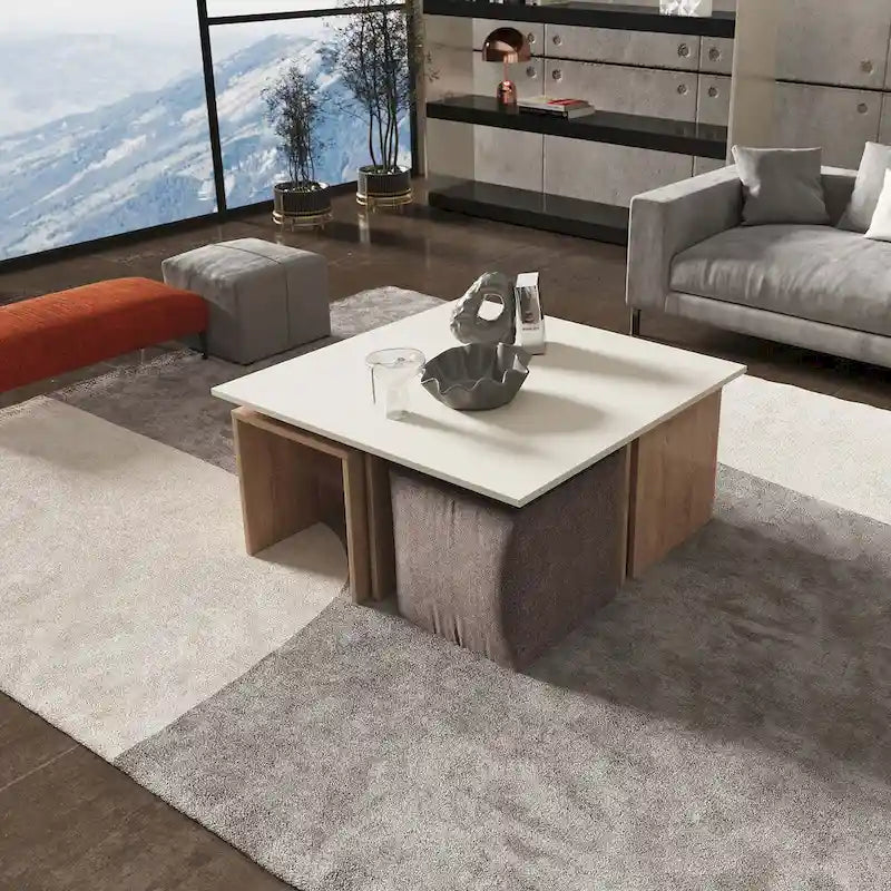 9437206872223_555391 Haley Mid-Century Modern Nested Coffee Table - Image 1