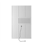 Kitchen Pantry Cabinet with Microwave Stand and 2 Drawers, Freestanding Buffet Cupboards Sideboard with Charging Station - Image 7