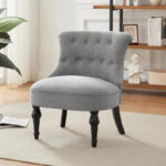Living Room Armless Accent Comfy Chair - Image 15