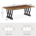 71 Wood Metal Home Office Executive Computer Desk Writing Table - Image 6